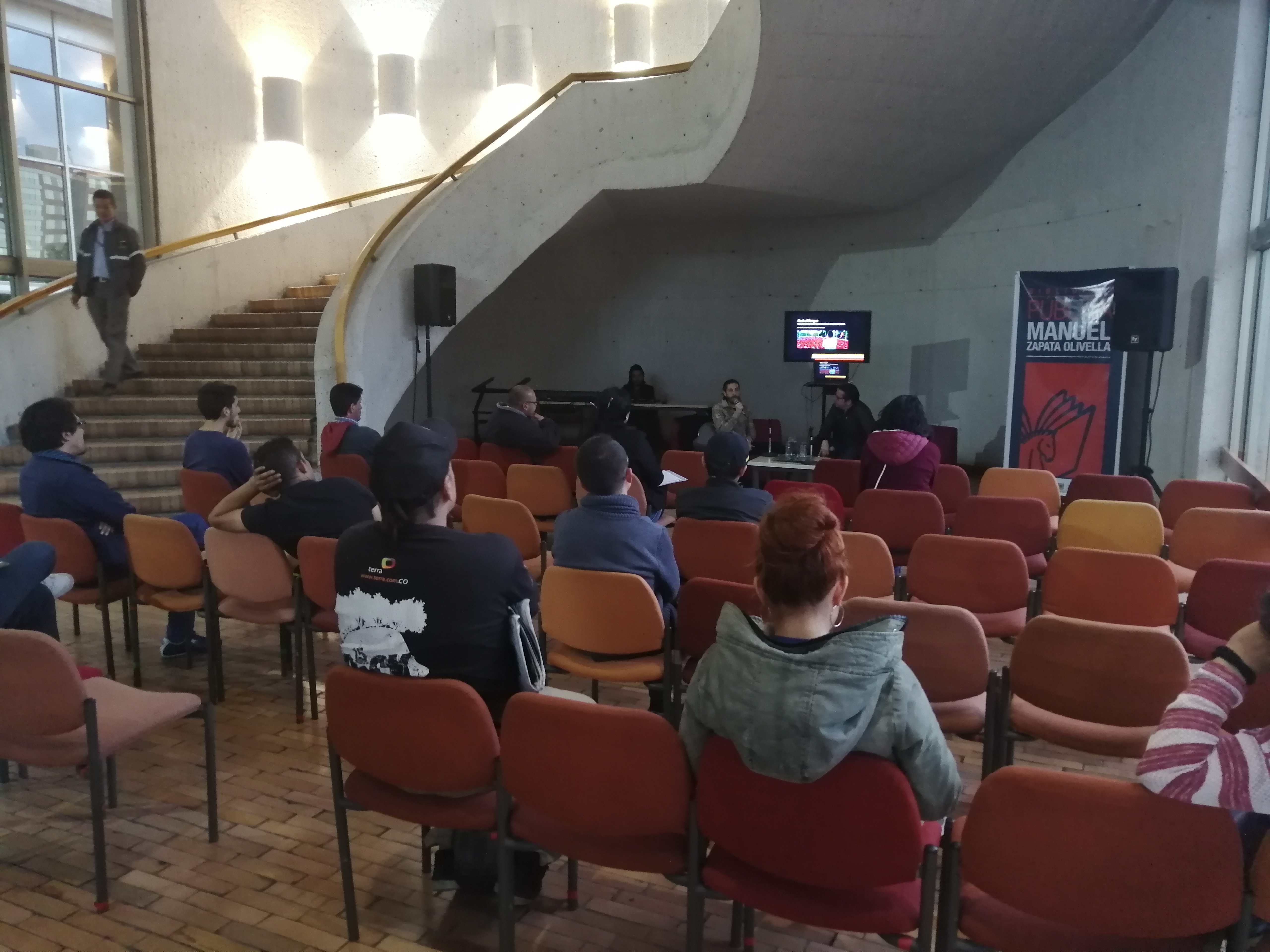 Imagen de apoyo de  Conferencia "Revistas musicales y rock en Colombia durante la decada de 1990",  realizada por por Ricardo Durán en la Biblioteca Pública El Tintal Manuel Zapata Olivella el 11 de julio de 2019