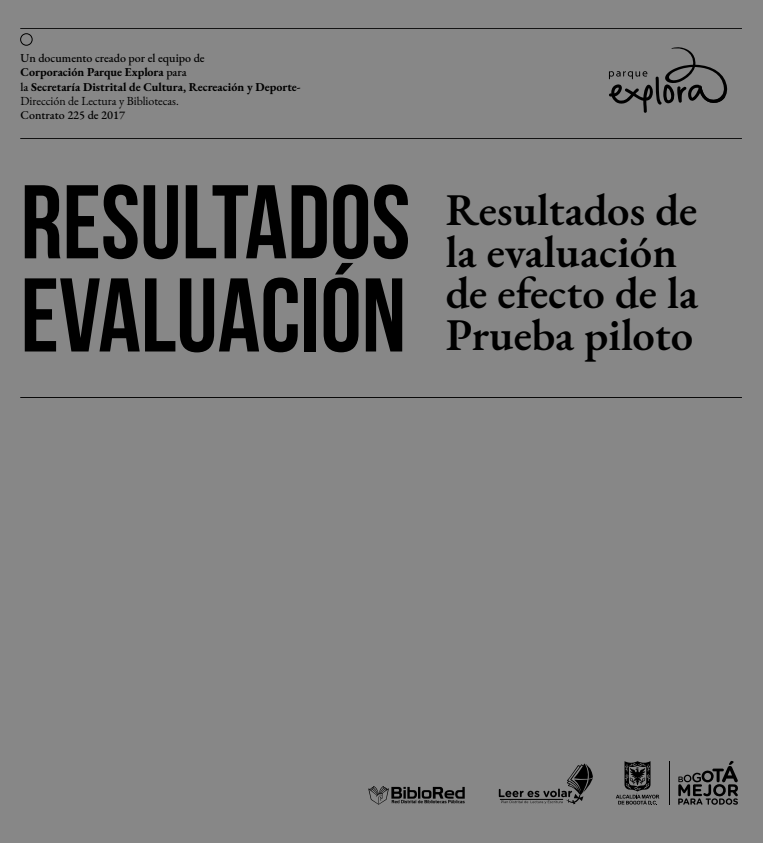 Imagen de apoyo de  Resultados de la evaluación de efecto de la prueba piloto