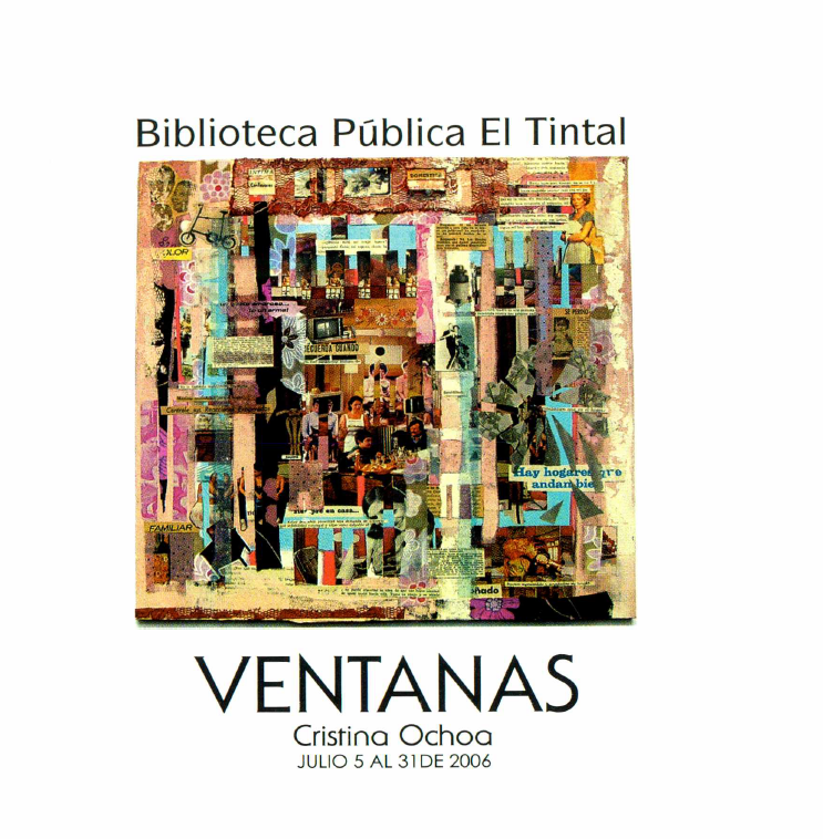 Imagen de apoyo de  Exposición "Ventanas" de la artista Cristina Ochoa