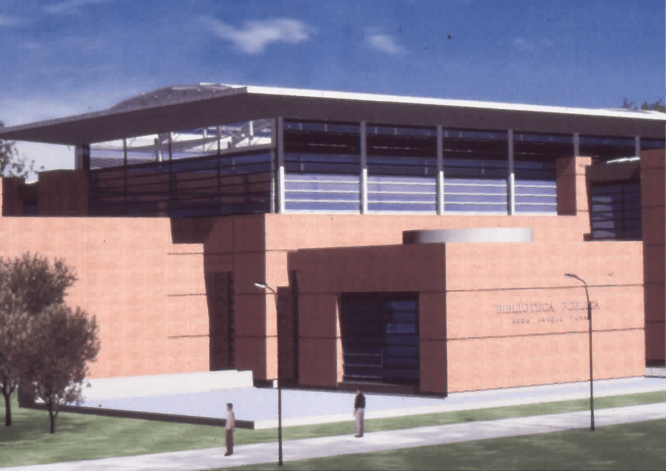 Imagen de apoyo de  Proyección en render del área exterior de la Biblioteca Pública El Tunal Gabriel García Márquez. Fotografía 2