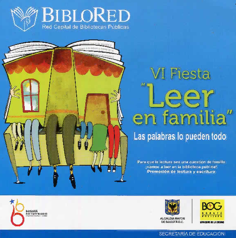 Imagen de apoyo de  VI fiesta. Leer en familia: las palabras lo pueden todo