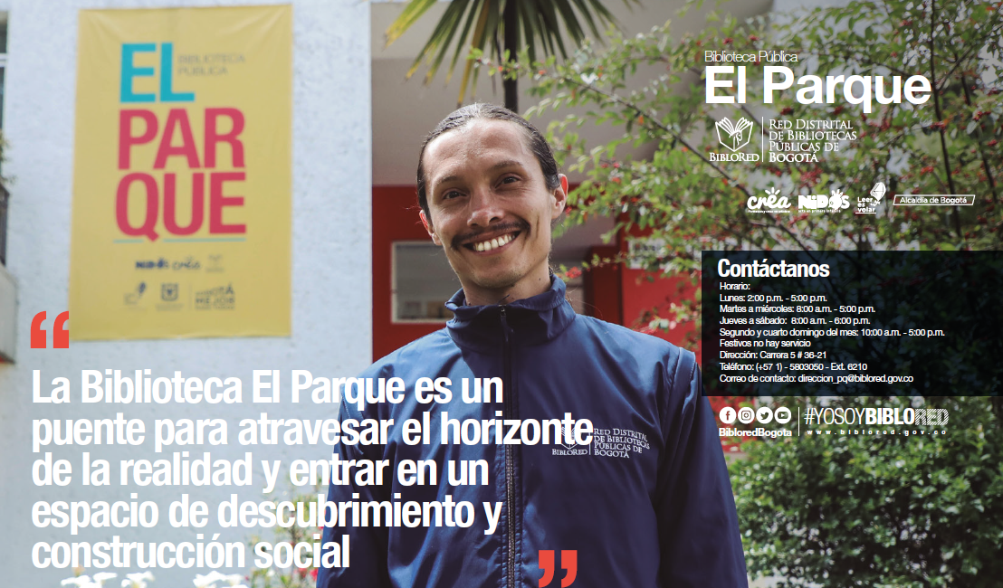 Imagen de apoyo de  Brochure Biblioteca Pública el Parque