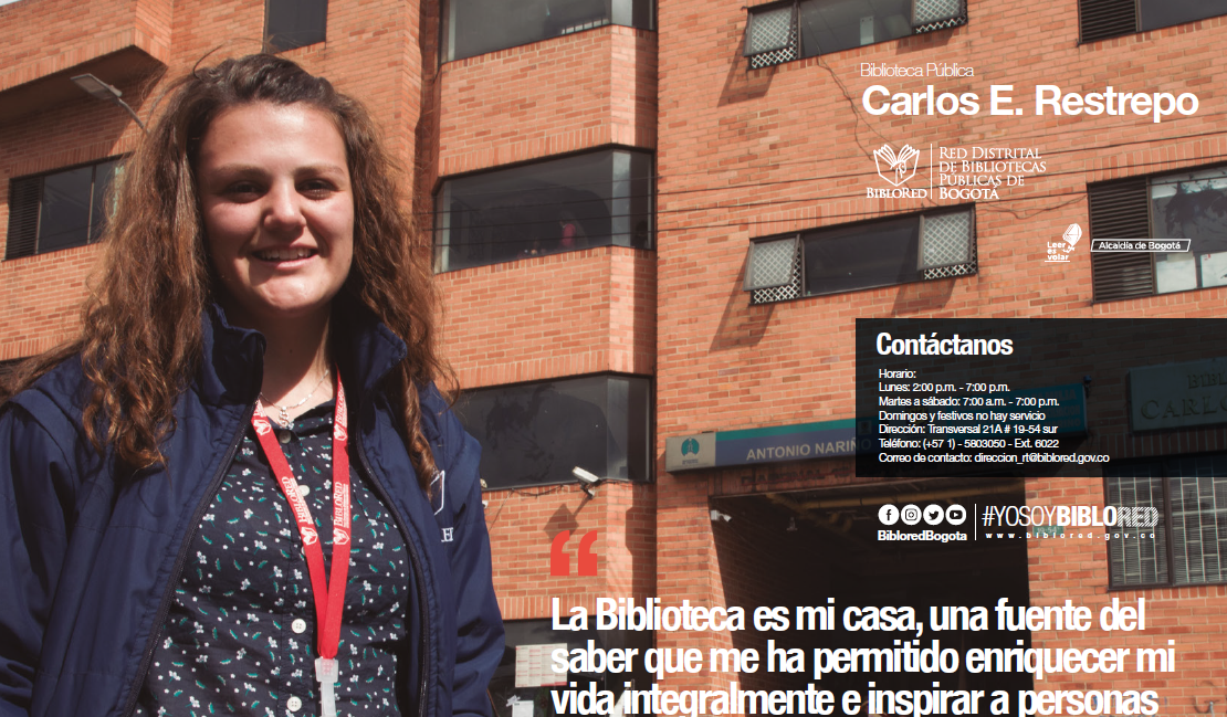 Imagen de apoyo de  Brochure Biblioteca Pública Carlos E. Restrepo