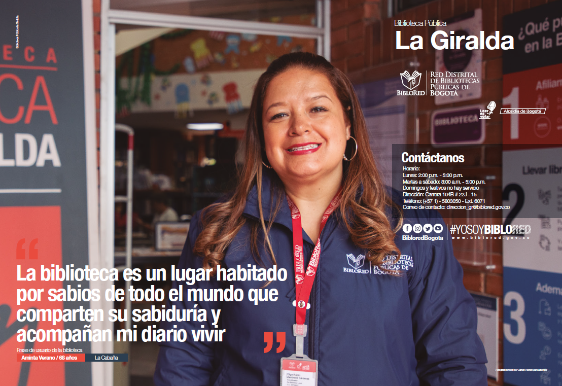 Imagen de apoyo de  Brochure Biblioteca Pública La Giralda