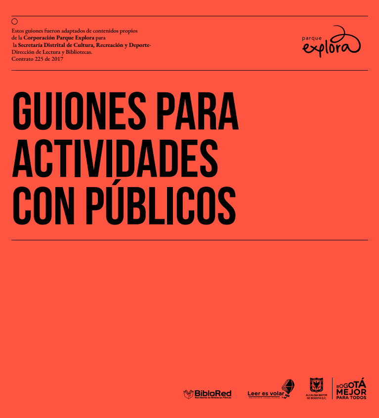Imagen de apoyo de  Guiones para actividades con públicos