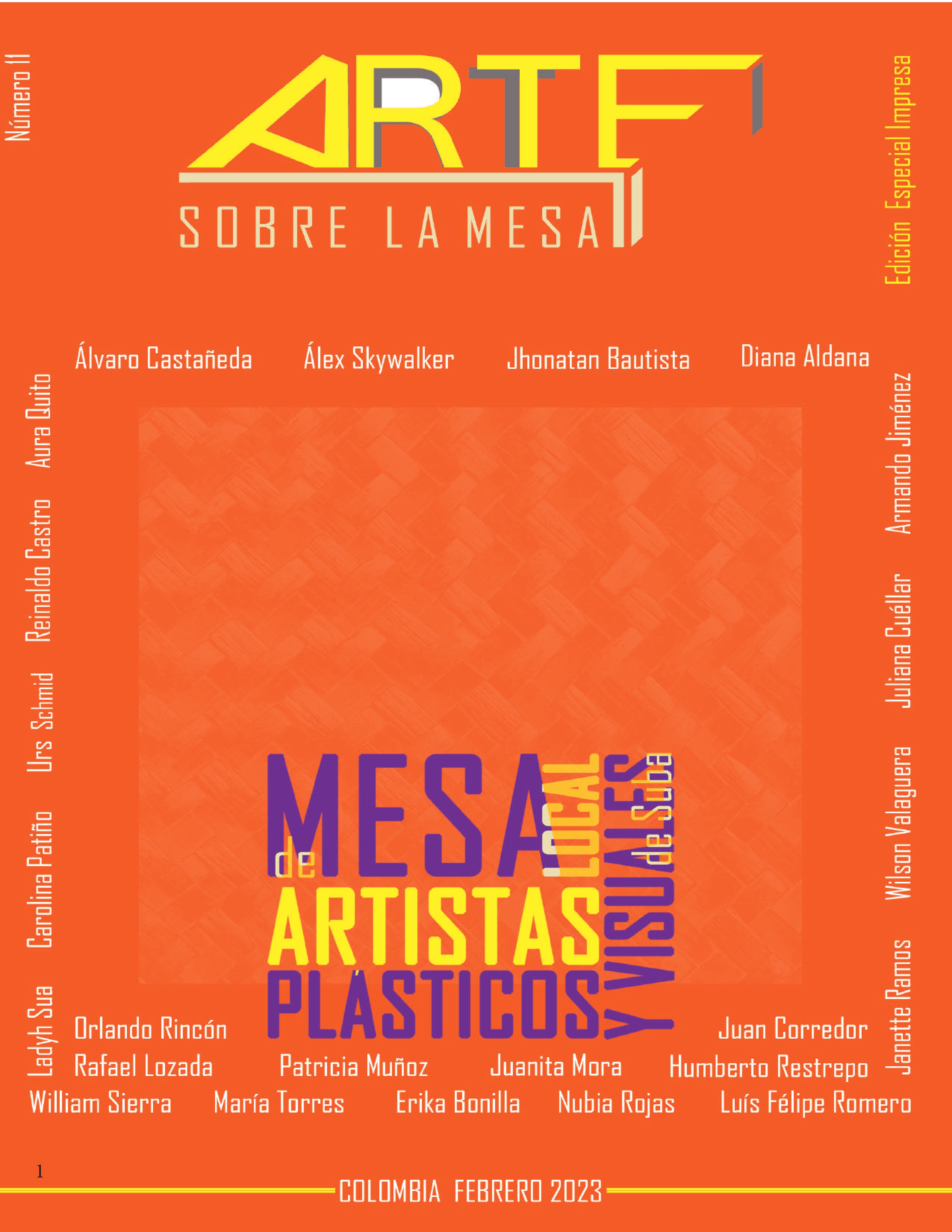 Imagen de apoyo de  Revista de Arte Sobre la Mesa. Número 11