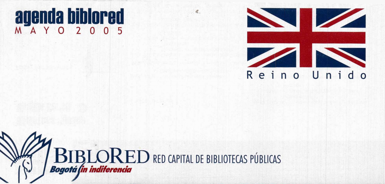Imagen de apoyo de  Agenda BibloRed Mayo 2005. Reino Unido