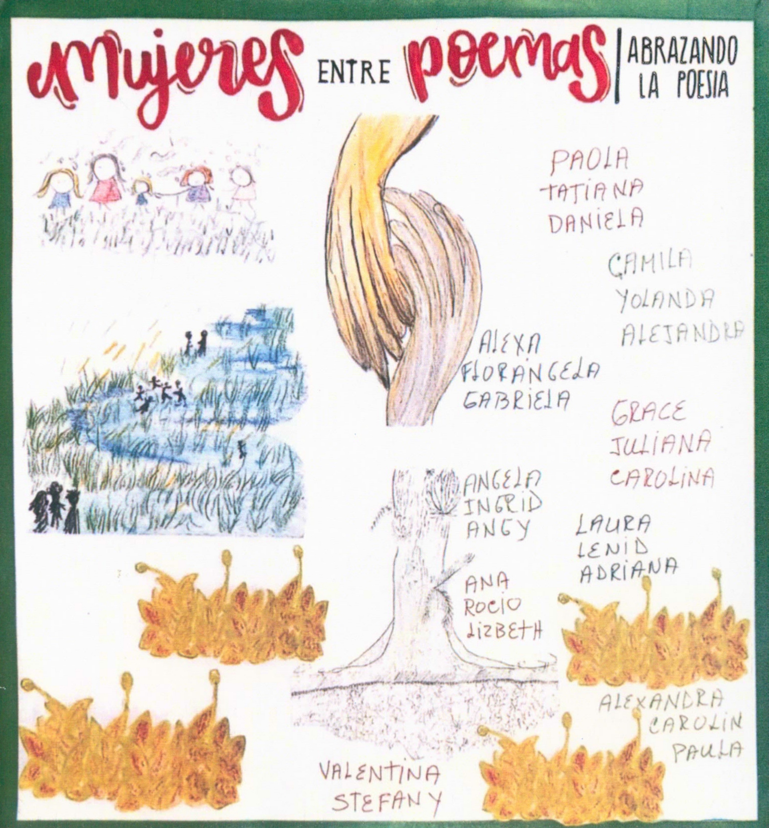 Imagen de apoyo de  Mujeres entre poemas: Abrazando la poesía