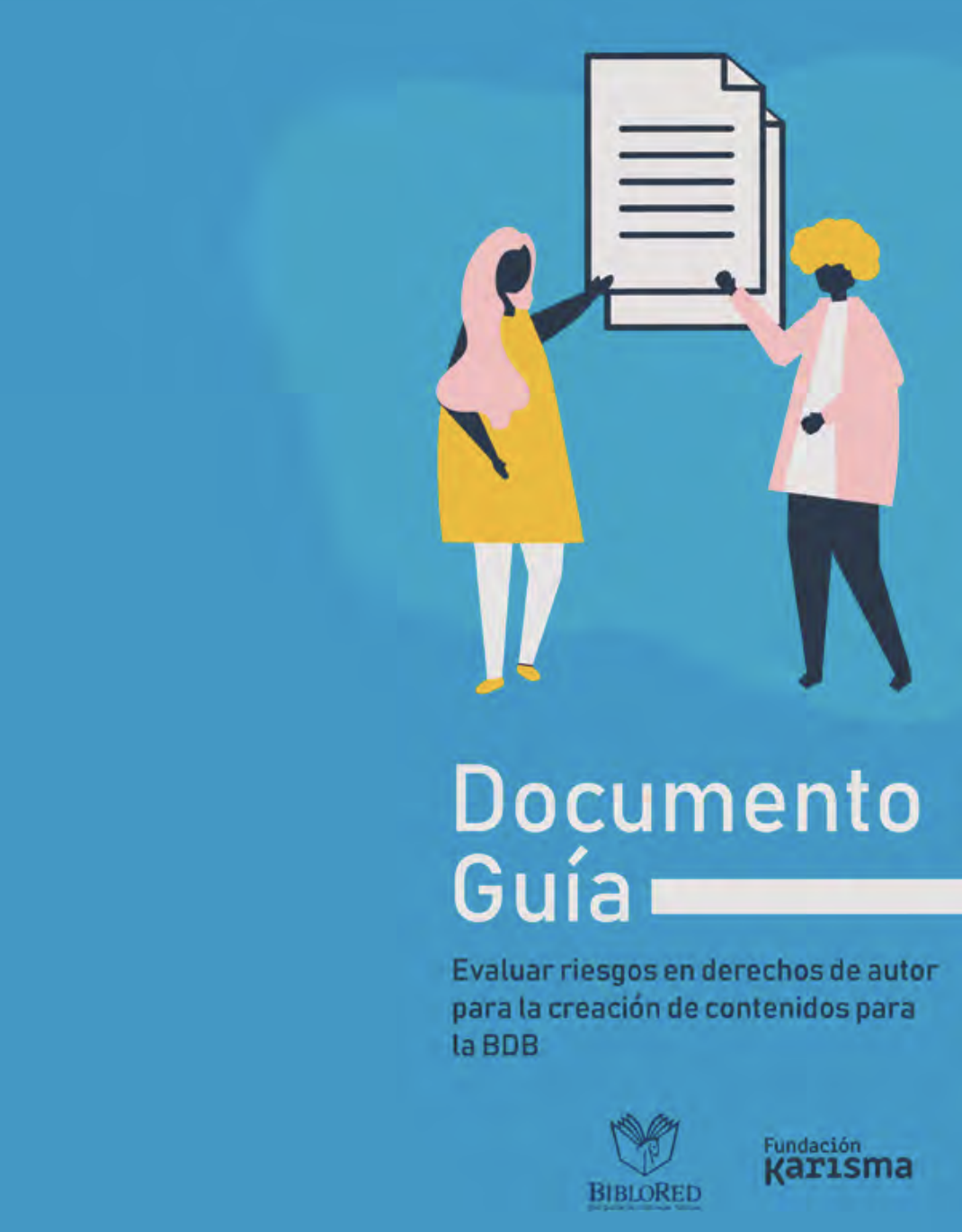 Imagen de apoyo de  Guía documento: Evaluar riesgos de derechos de autor para la creación de contenidos para la BDB