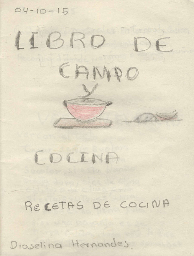 Imagen de apoyo de  Libro de campo y cocina. Recetas de cocina