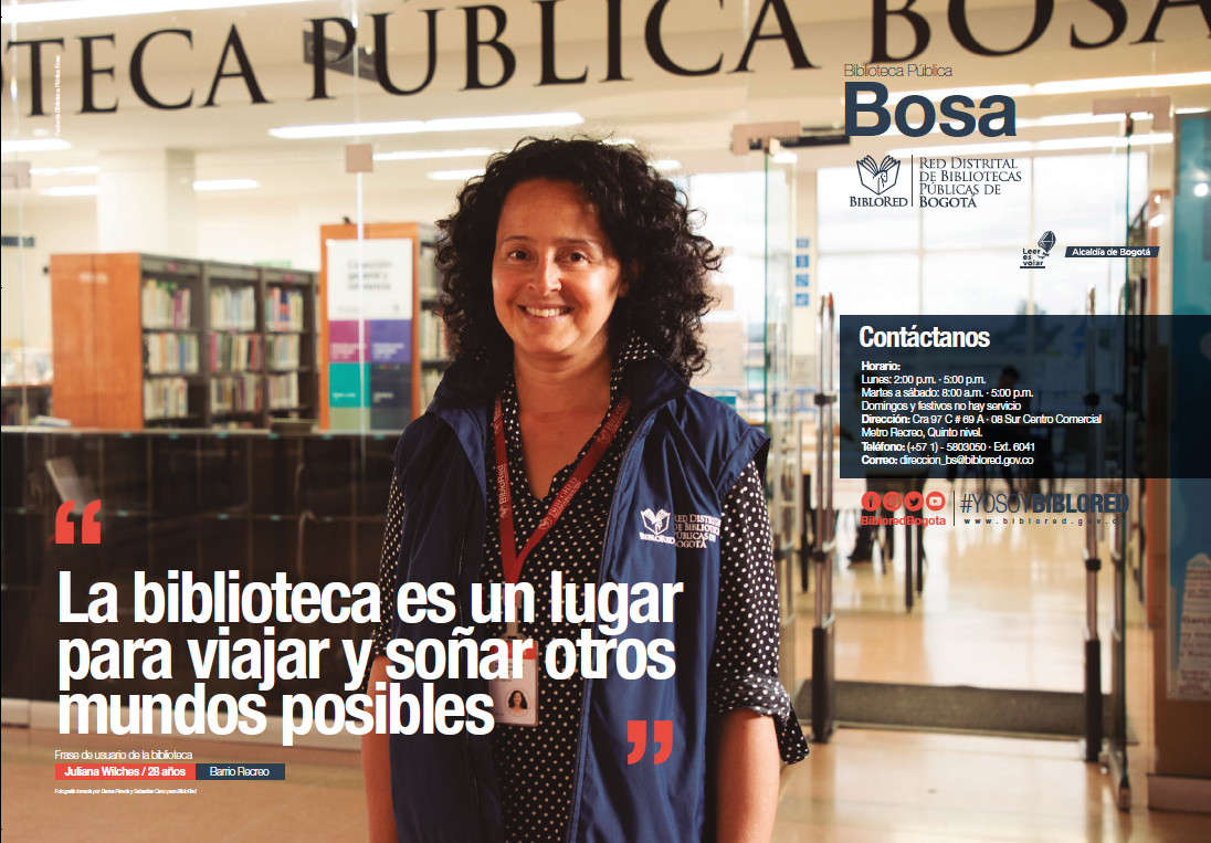 Imagen de apoyo de  Brochure Biblioteca Pública Bosa