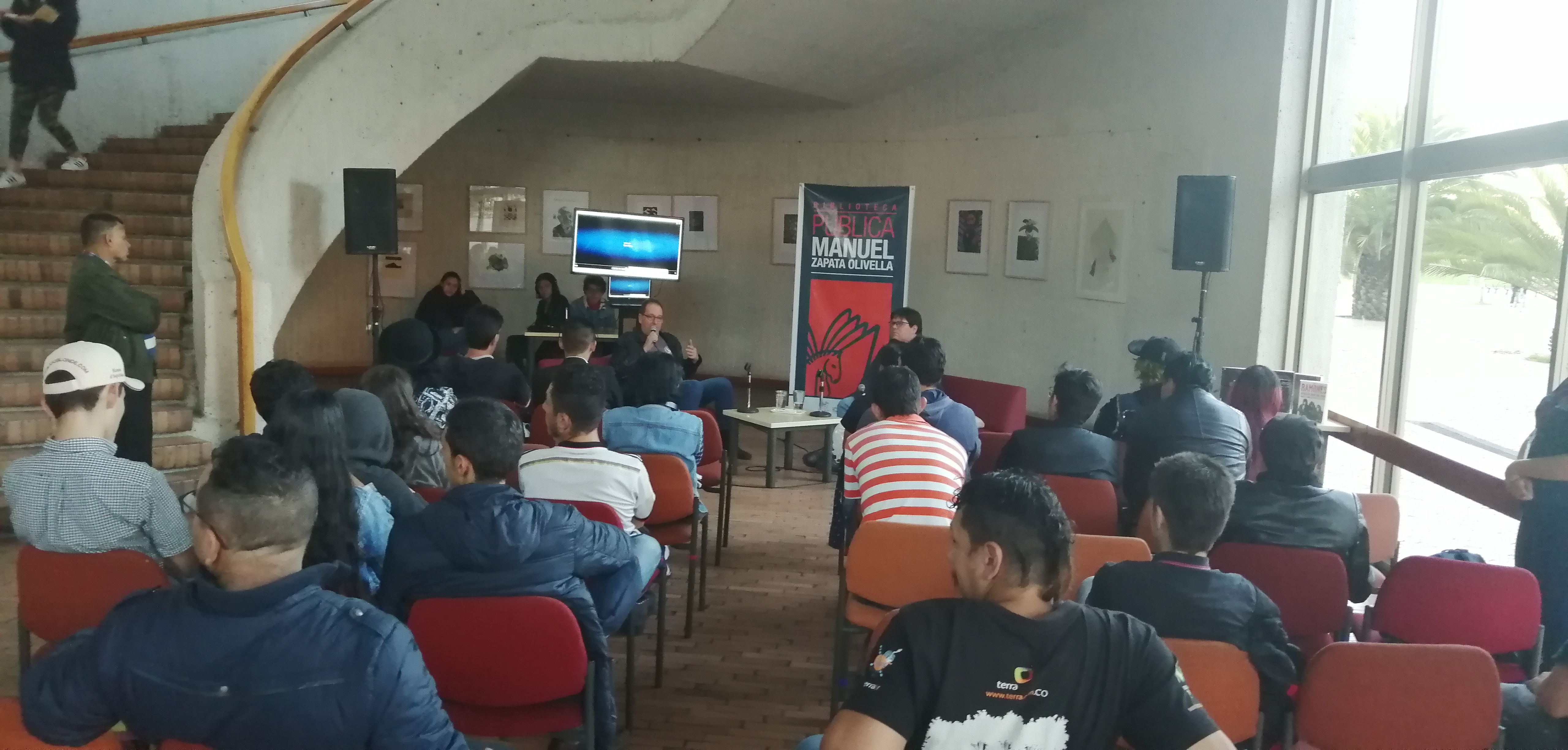 Imagen de apoyo de  Conferencia "Los antecedentes de Rock al Parque: años 80", realizada por Pepe Plata en la Biblioteca Pública El Tintal Manuel Zapata Olivella el 18 de julio de 2019