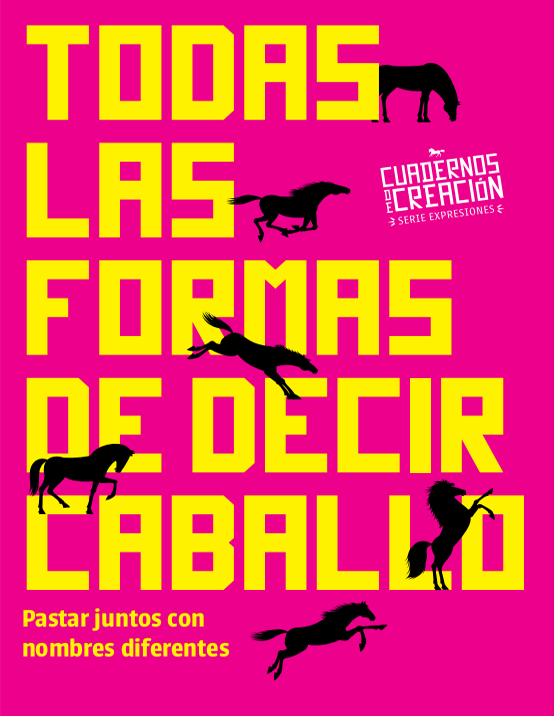 Imagen de apoyo de  Todas las formas de decir caballo: pastar juntos con nombres diferentes