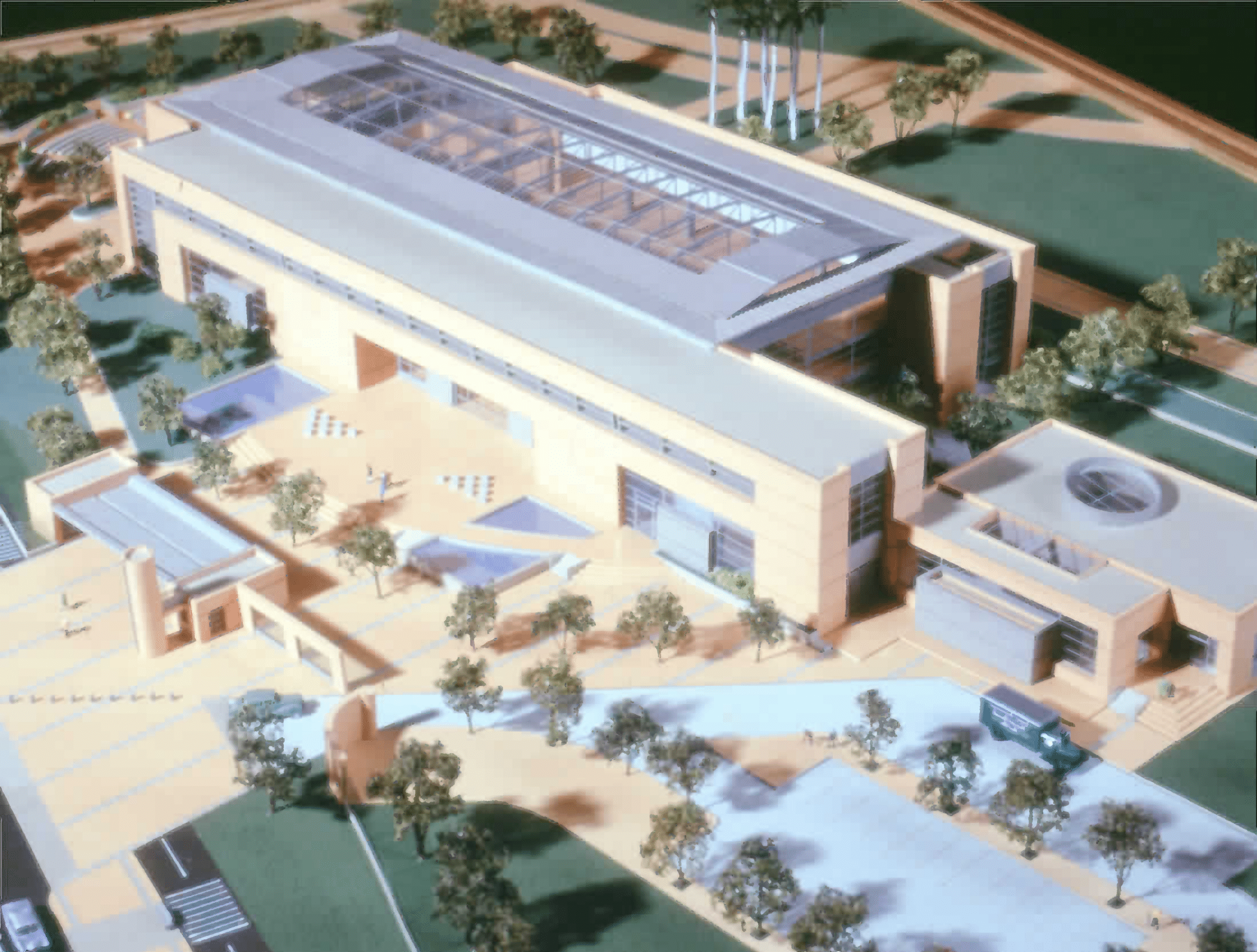 Imagen de apoyo de  Maqueta de la Biblioteca Pública El Tunal Gabriel García Márquez