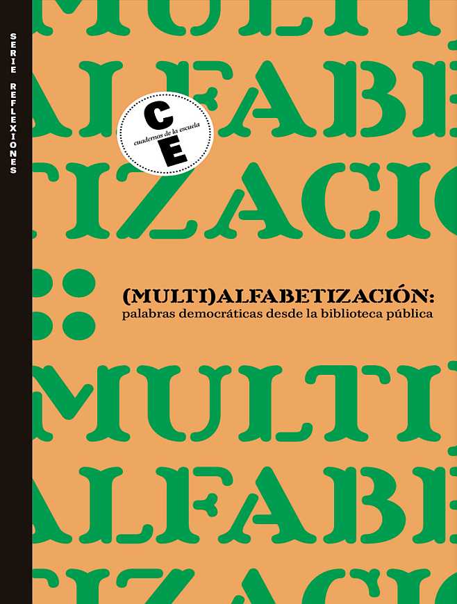 Imagen de apoyo de  (Multi)alfabetización : palabras democráticas desde la biblioteca pública