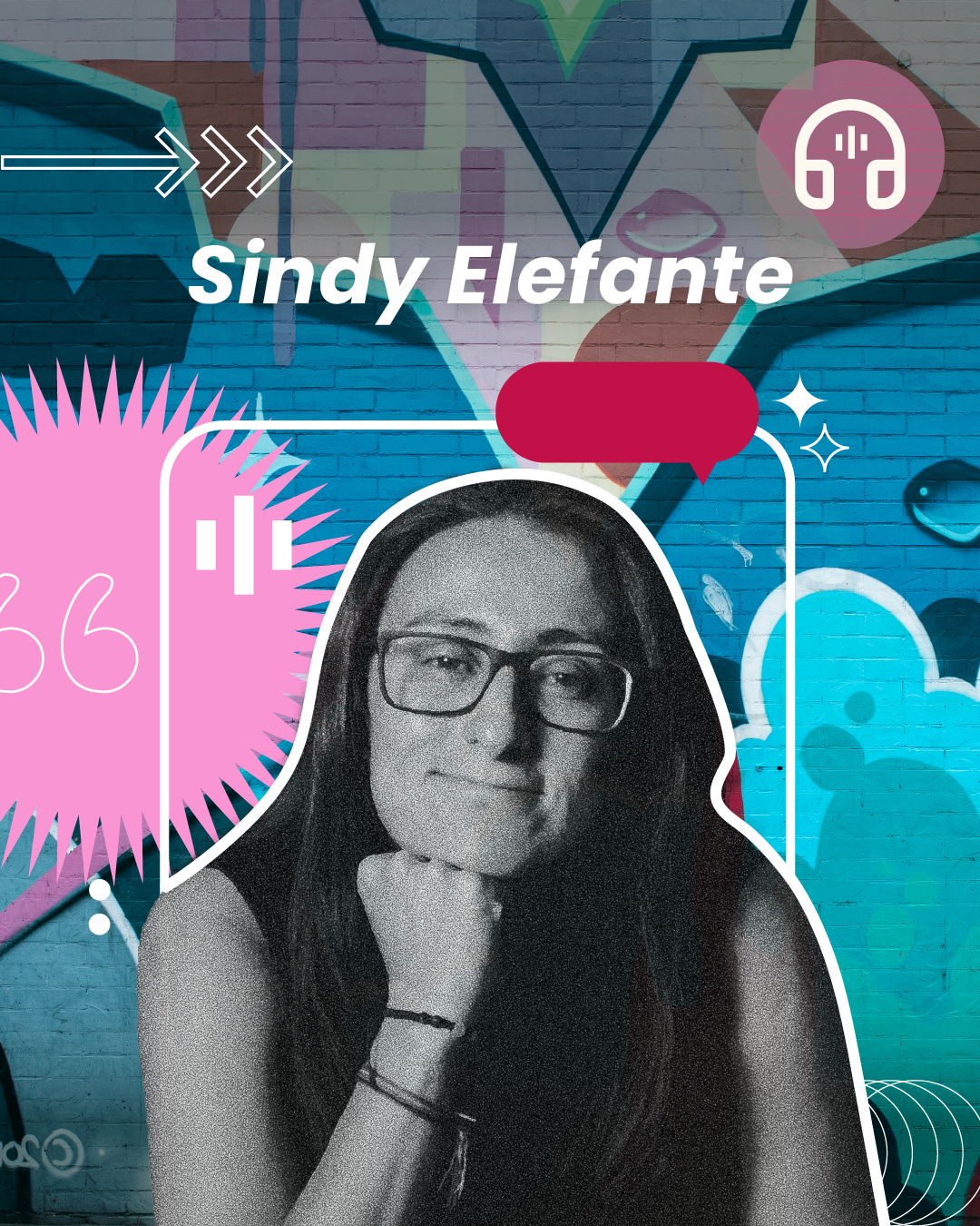 Imagen de apoyo de  Entre lienzos y canchas con Sindy Elefante