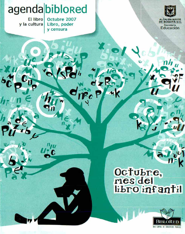 Imagen de apoyo de  Agenda BibloRed Octubre 2007. Libro, poder y censura