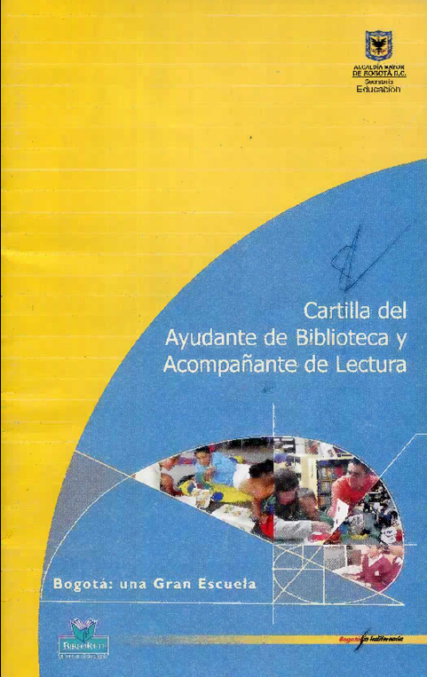 Imagen de apoyo de  Cartilla del ayudante de biblioteca y acompañante de lectura