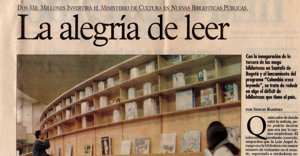 Imagen de apoyo de  La alegría de leer