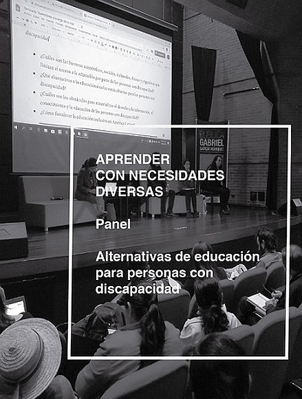 Imagen de apoyo de  Panel "Alternativas de educación para personas con discapacidad" realizado en la Biblioteca Pública Gabriel García Márquez, El Tunal, el 14 de septiembre de 2019