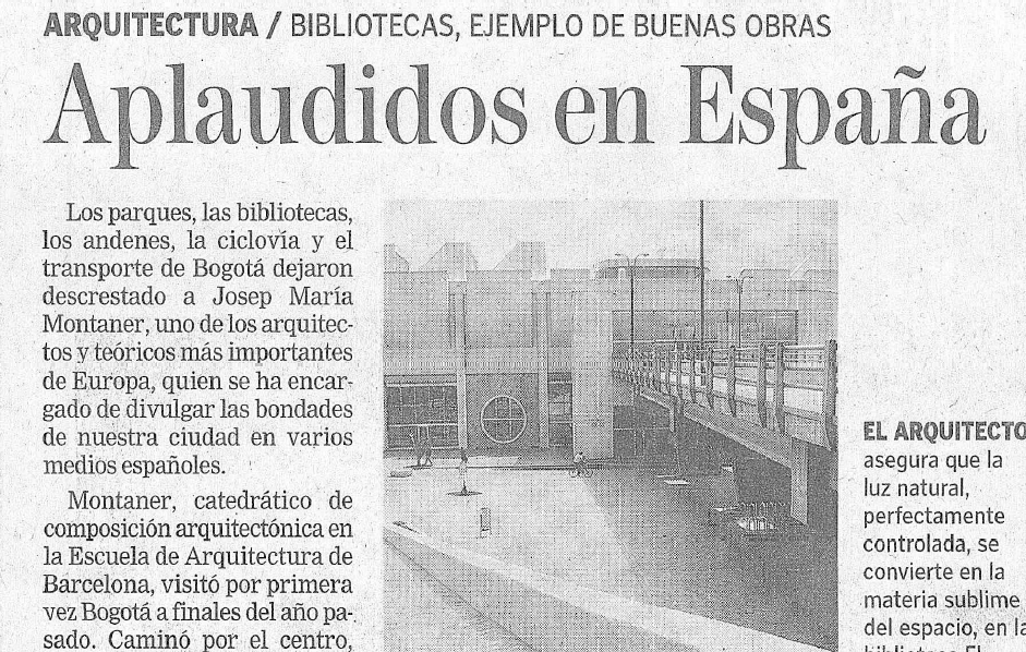 Imagen de apoyo de  Aplaudidos en España