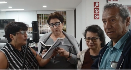 Imagen de apoyo de  Doblaje de comercial 1, producto del taller de radio de la Biblioteca Pública Carlos E. Restrepo