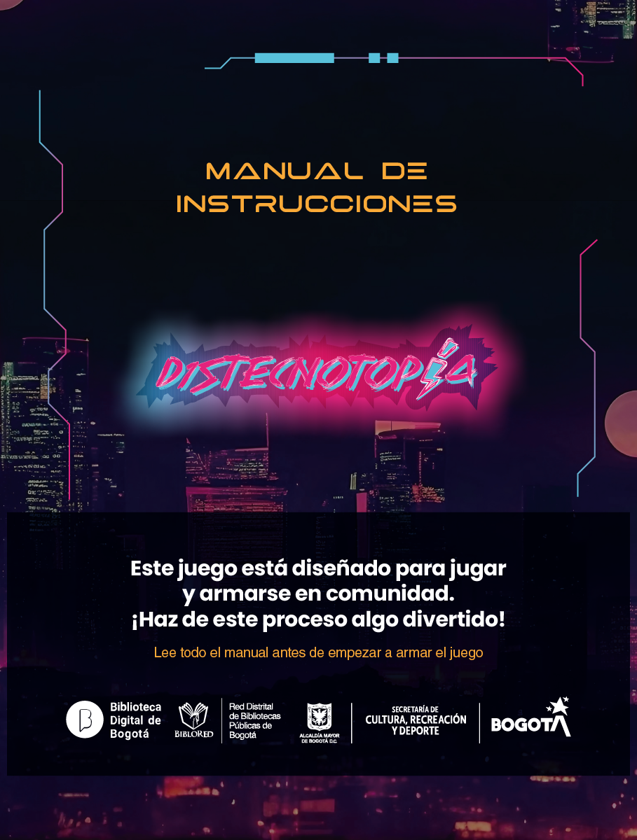 Imagen de apoyo de  Manual de juego. Distecnotopía