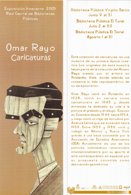 Imagen de apoyo de  Exposición de caricaturas de Omar Rayo