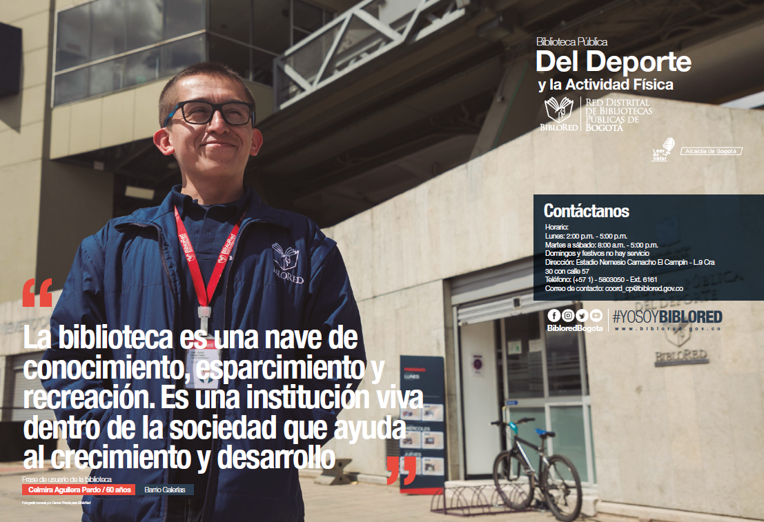 Imagen de apoyo de  Brochure Biblioteca Pública del Deporte y la Actividad Física