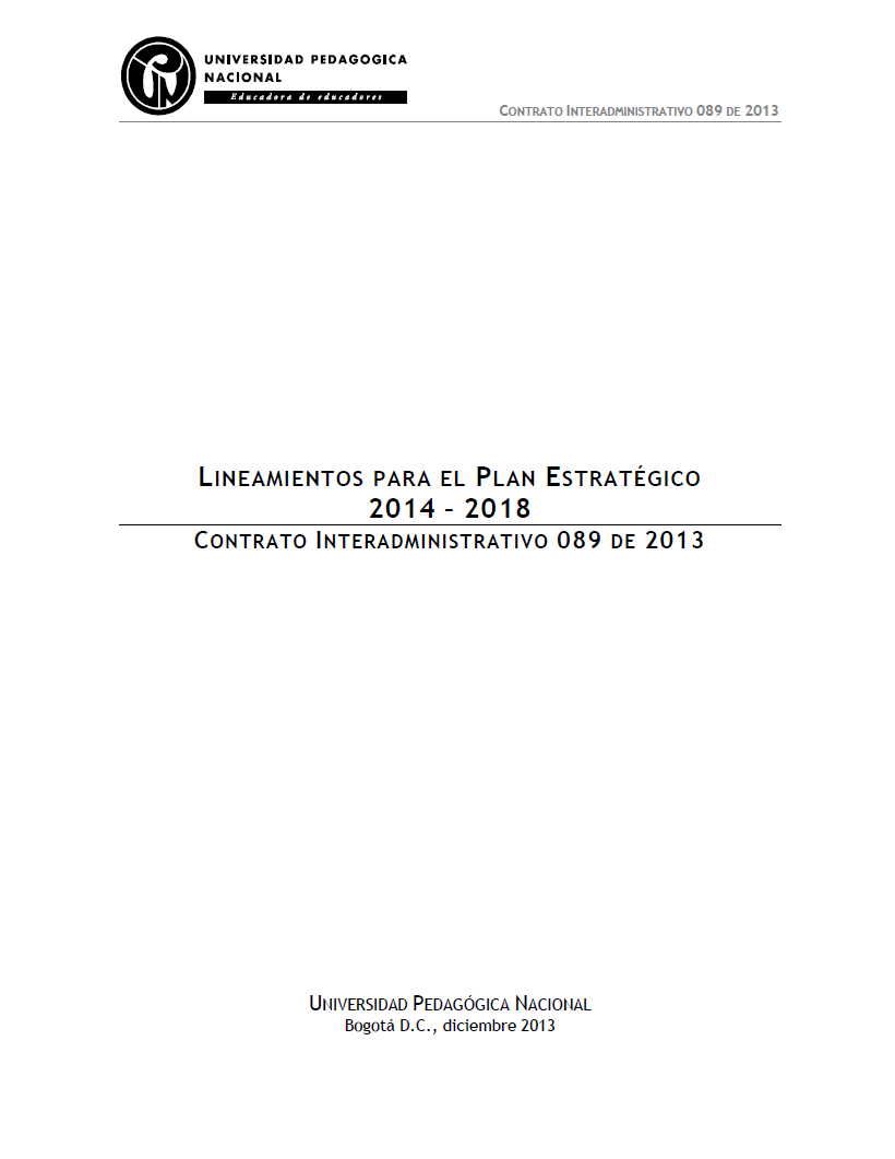 Imagen de apoyo de  Lineamientos para el Plan Estratégico 2014-2018