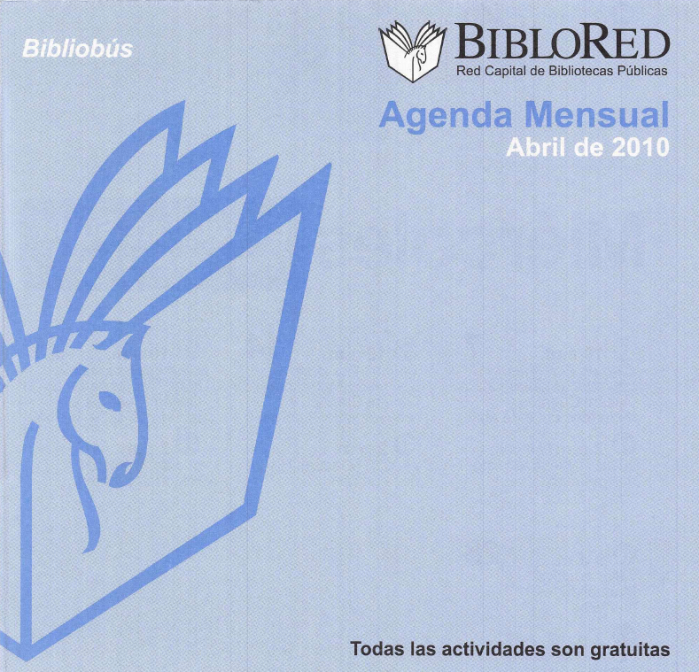 Imagen de apoyo de  Agenda mensual Bibliobus. Abril 2010
