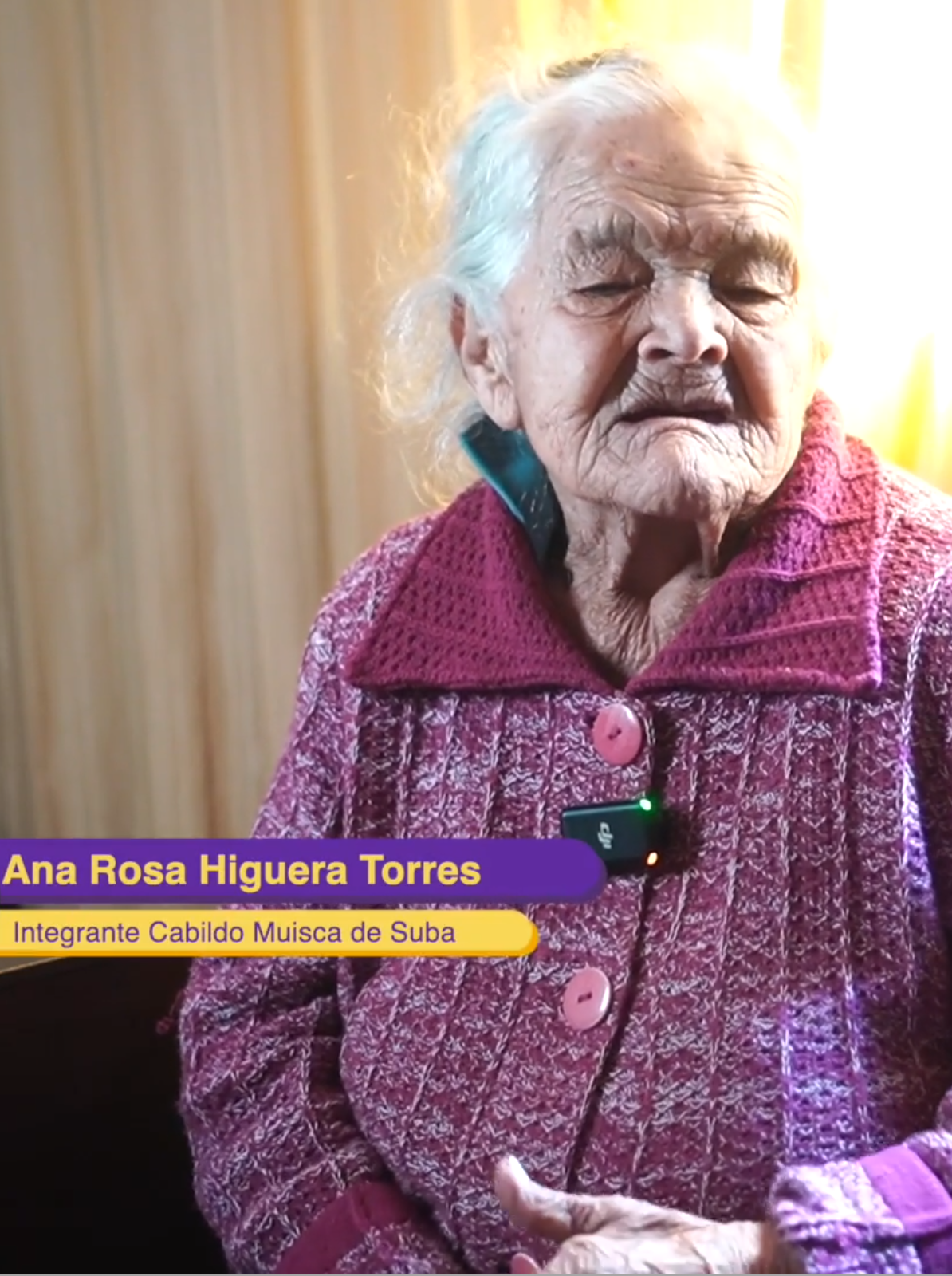 Imagen de apoyo de  Entrevista Ana Rosa Higuera Torres
