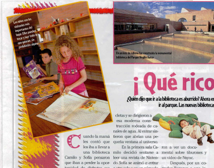 Imagen de apoyo de  Que rico leer